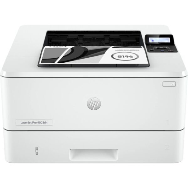Imprimante laser monochrome HP LaserJet Pro 4003dn – impression rapide et réseau Ethernet