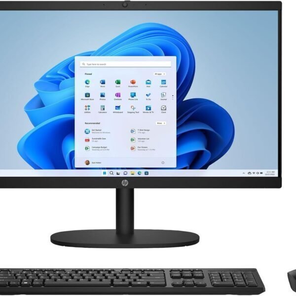 Ordinateur de bureau All-in-One 22-dg0013 – écran 22", Intel Core i3 13e génération, 8 Go RAM, SSD 512 Go, noir