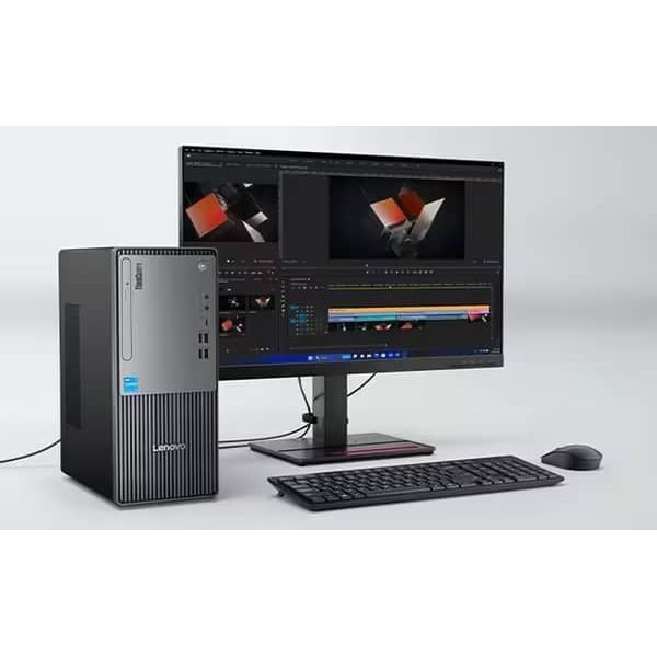 Ordinateur de bureau Lenovo ThinkCentre Neo 50t Gen 5 – Intel Core i3 13e/14e génération, 8 Go RAM, SSD 512 Go + écran 22"