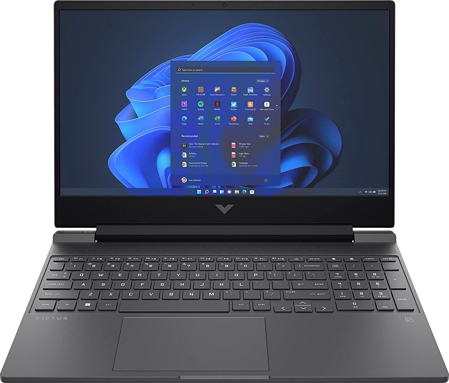 Ordinateur portable HP Victus 15-fa0033 – Intel Core i5 13e génération, 8 Go RAM, 512 Go SSD, carte graphique 6 Go, écran 15,6 pouces