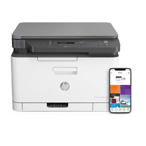 Imprimante multifonction couleur HP LaserJet Pro MFP 178nw (impression, scan, copie, Wi-Fi)