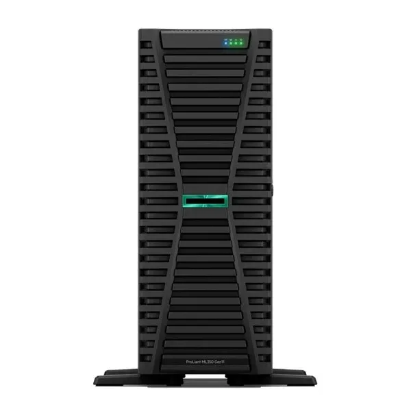 Serveur HPE ProLiant ML350 Gen11 Intel Xeon-S 4410, 32 Go RAM, 8 baies SFF U.3, contrôleur MR408i-o, alimentation 1000W