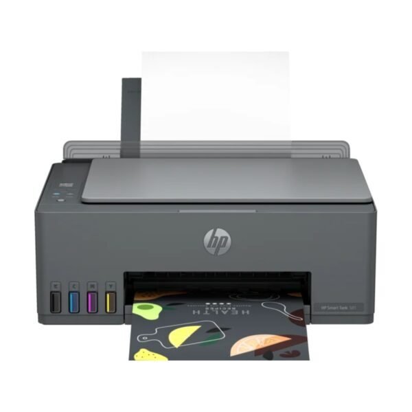 Imprimante tout-en-un couleur HP Smart Tank 581 – Impression, Scan, Copie, Wi-Fi, Réservoir d’encre rechargeable