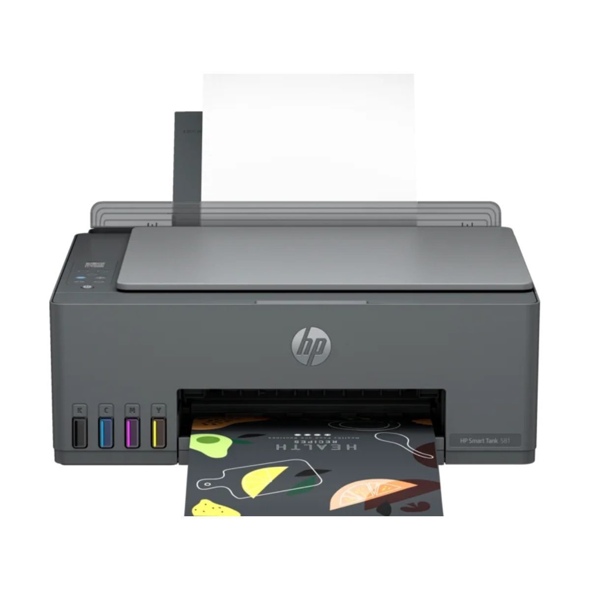 Imprimante tout-en-un couleur HP Smart Tank 581 – Impression, Scan, Copie, Wi-Fi, Réservoir d’encre rechargeable