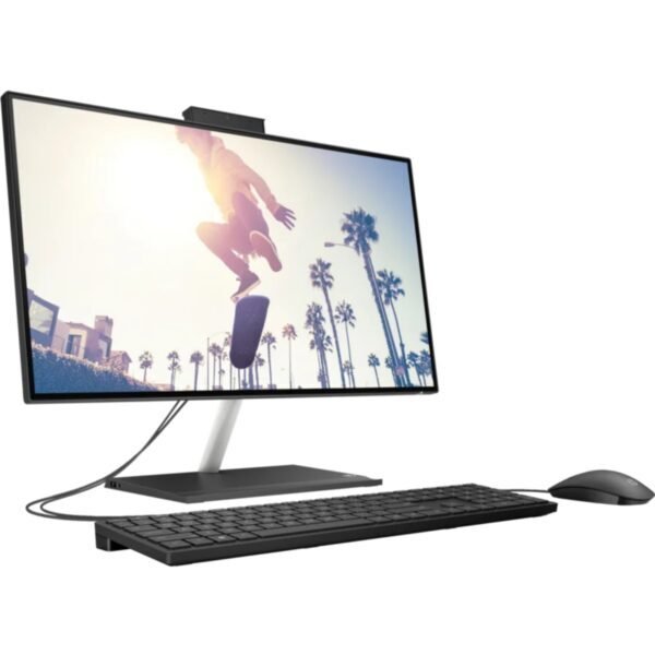 HP All-in-One 24-CB1025NH tactile 24" Blanc – Intel Core i5 12ᵉ génération, 8 Go RAM, SSD 512 Go, FreeDOS