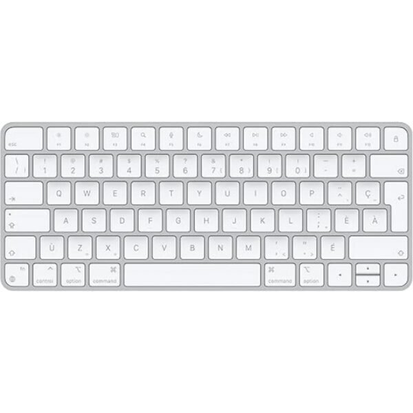Clavier Apple Magic Keyboard A1278 sans fil Bluetooth – design aluminium compact