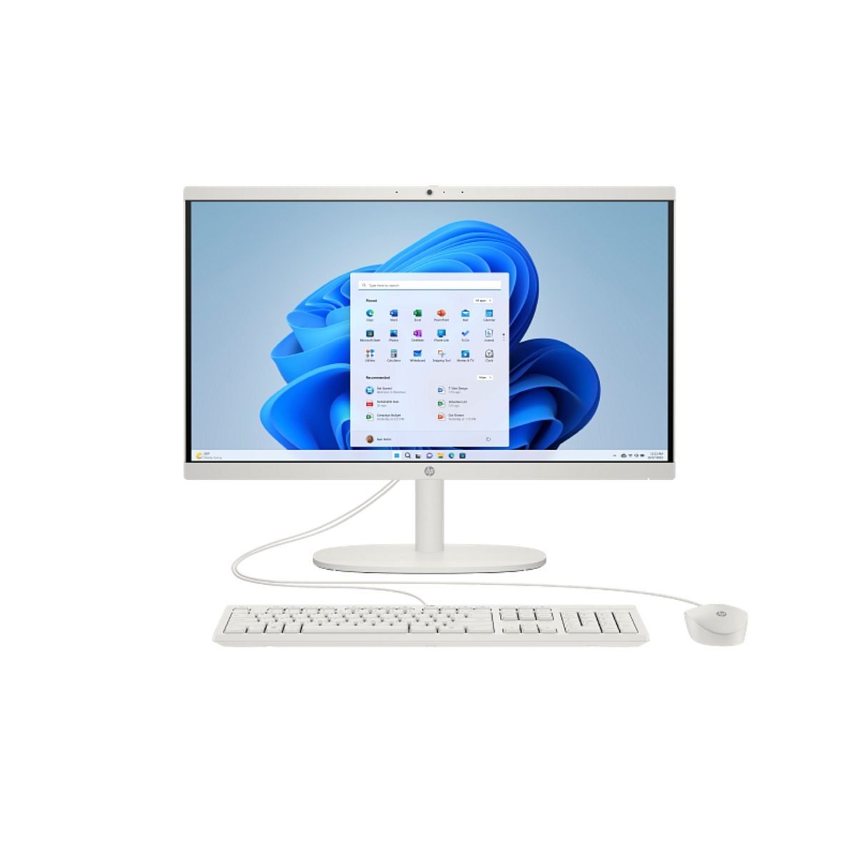 HP All-in-One 27-cr0154nh – Écran tactile 27" Full HD, Intel Core i7 13ᵉ génération, 16 Go RAM, SSD 1 To, Blanc