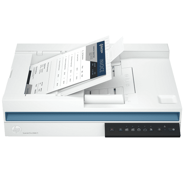 Scanner HP ScanJet Pro 2600 f1 – Scanner professionnel rapide avec chargeur automatique