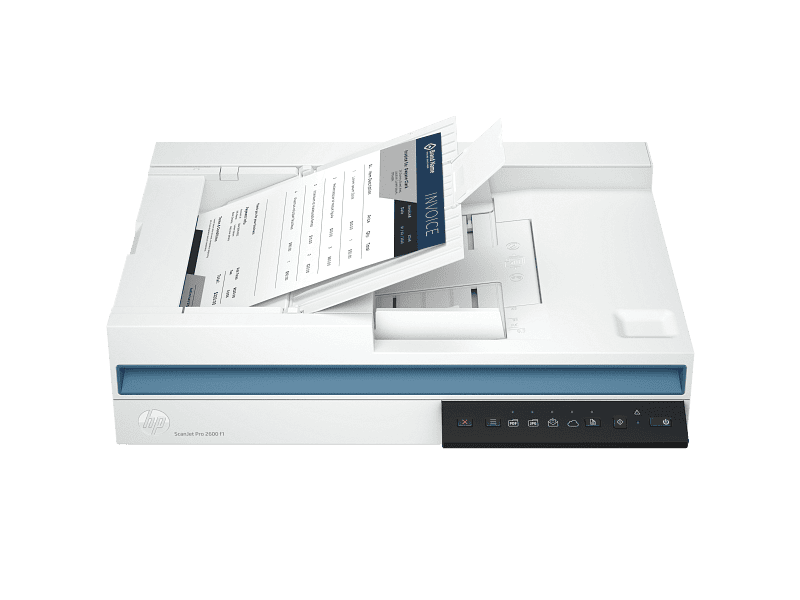 Scanner HP ScanJet Pro 2600 f1 – Scanner professionnel rapide avec chargeur automatique