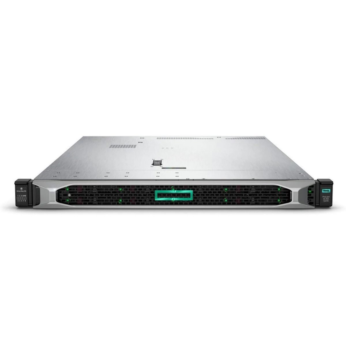 Serveur HPE ProLiant DL360 Gen10 – Intel Xeon Silver 4208, 32 Go RAM, 8 SFF, alimentation 500 W (P19774-B21)