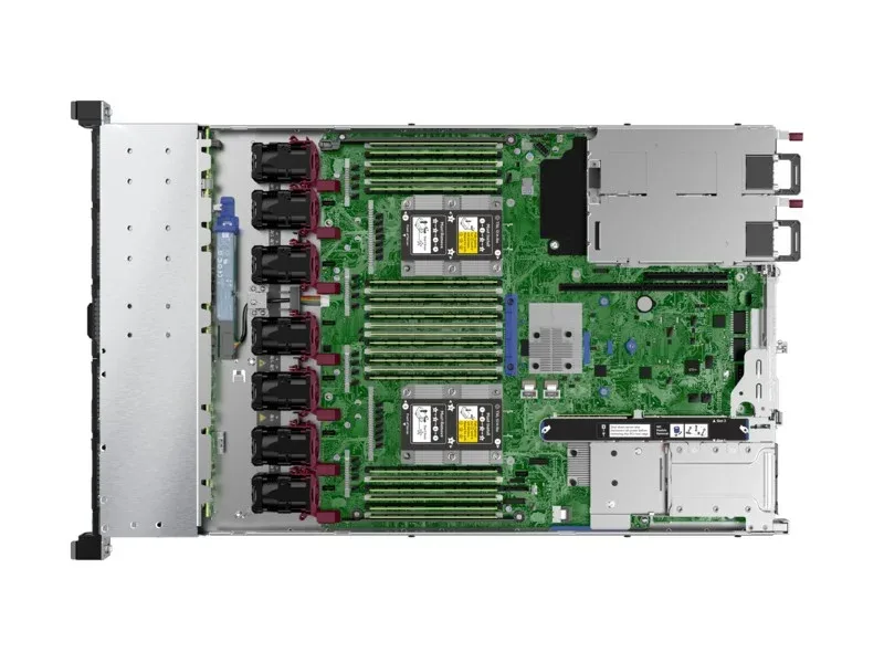 Serveur HPE ProLiant DL360 Gen10 – Intel Xeon Silver 4208, 32 Go RAM, 8 SFF, alimentation 500 W (P19774-B21) – Image 3