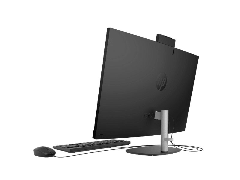 Ordinateur de bureau tout-en-un HP 27-cr0036nh, écran 27", Intel Core i7 14e génération, 32 Go RAM, SSD 1 To, non tactile, noir – Image 4