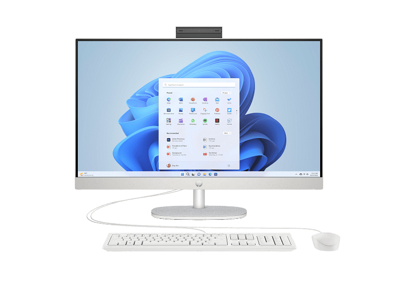 Ordinateur de bureau tout-en-un HP 27-cr0029nh 27" Full HD – Intel Core i7 14e génération, 32 Go RAM, 1 To SSD, FreeDOS
