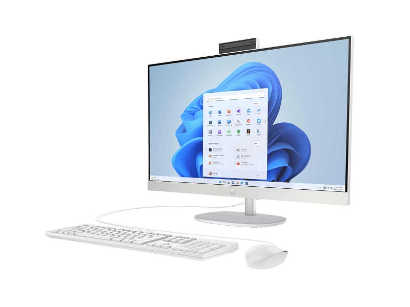 Ordinateur de bureau tout-en-un HP 27-cr0029nh 27" Full HD – Intel Core i7 14e génération, 32 Go RAM, 1 To SSD, FreeDOS – Image 2