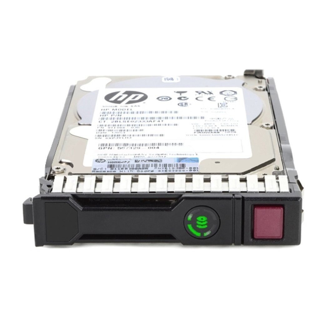 Disque dur interne SAS 300 Go pour serveur HPE ProLiant DL380 / DL360 / ML350