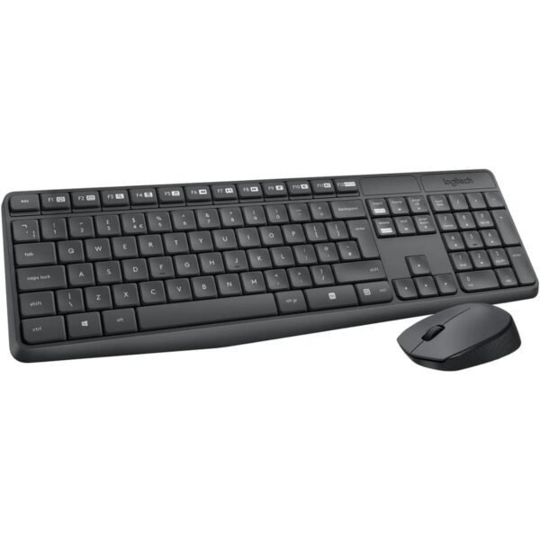 Clavier + Souris Sans Fil Logitech MK235 AZERTY Français Original – Provenance France