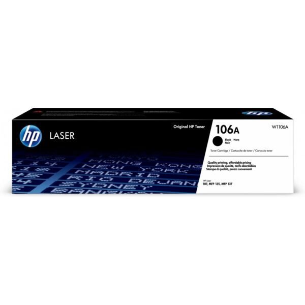 Cartouche Toner HP 106A - Noir