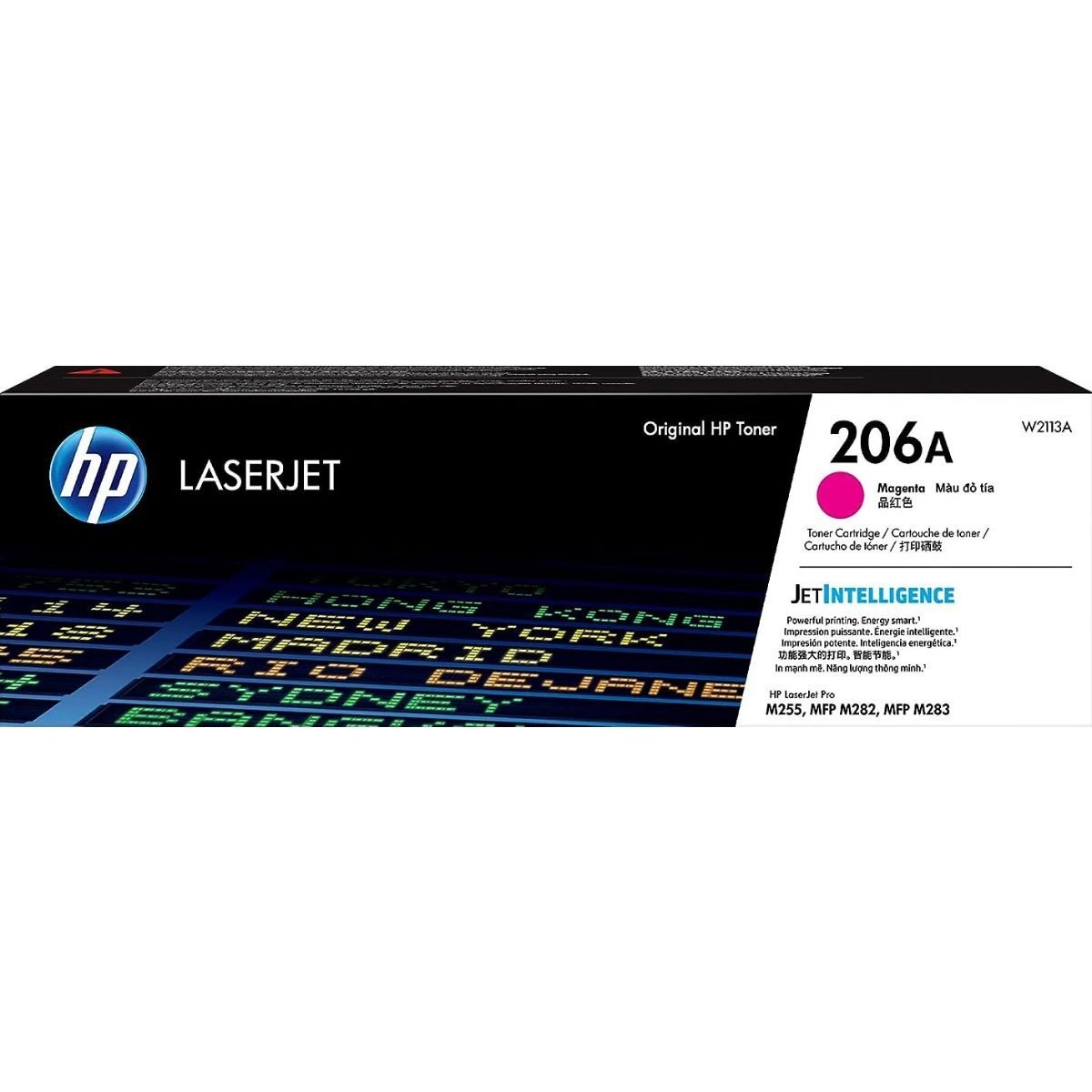 Cartouche Toner HP 206A - Couleur C/Y/M