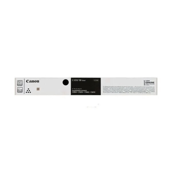 Cartouche Toner Canon C-EXV 58 - Noir