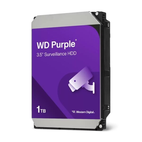 Disque dur HDD interne Western Digital WD Purple 1To à 14To pour NVR et vidéosurveillance
