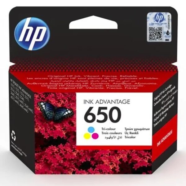 Cartouche d’encre HP 650 Couleur