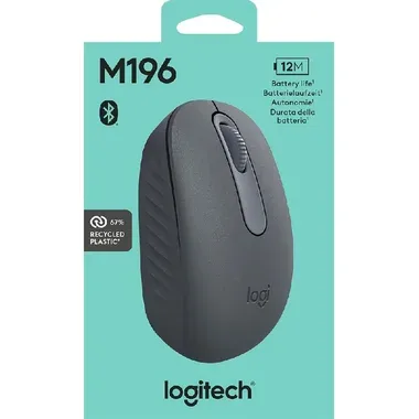 Souris Logitech M196 – Bluetooth compacte et fiable