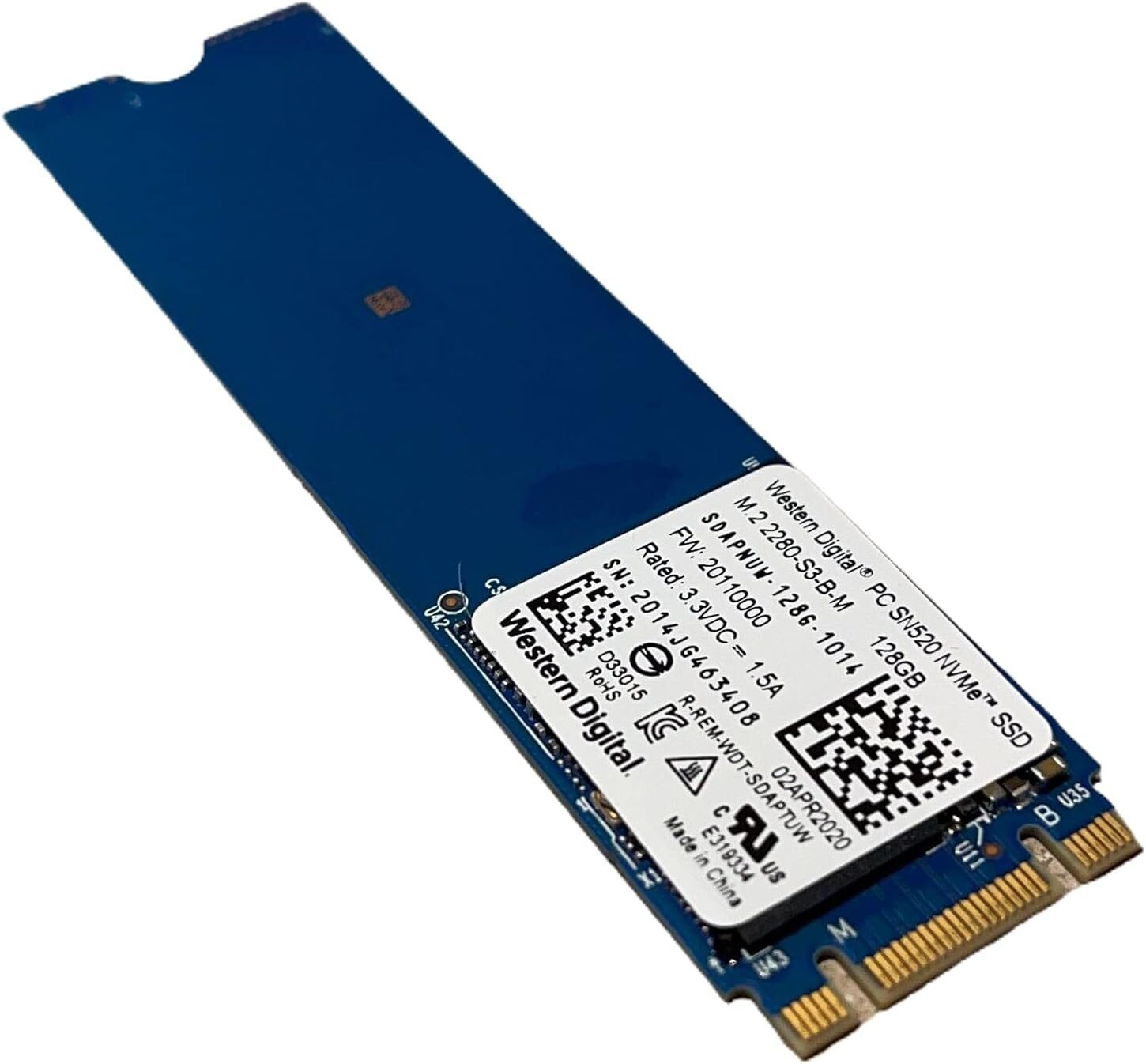 SSD M.2 interne Western Digital 128 Go