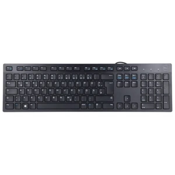 Clavier Filaire Dell KB216 USB – Clavier Multimédia AZERTY avec Pavé Numérique