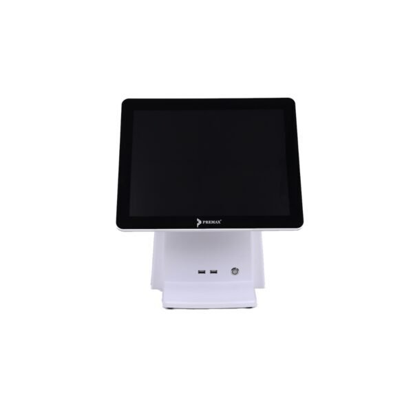 Caisse enregistreuse pos Premax Single Écran PM-POS15S – I3 / 4GB / 256GB – TACTILE – COULEUR NOIR – WIFI