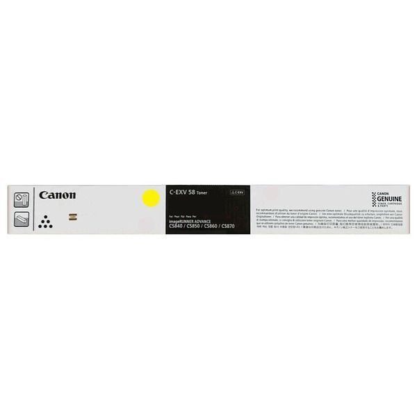 Cartouche Toner Canon C-EXV 58 - Couleur