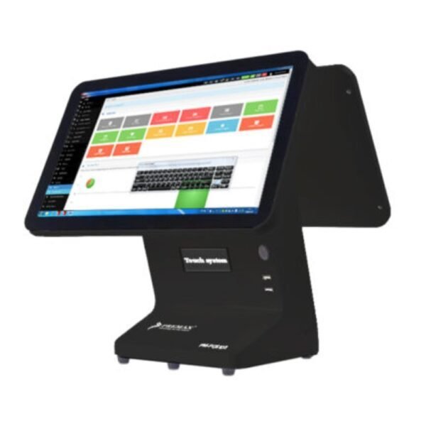 Caisse enregistreuse pos Premax Single Écran PM-POS15S – I3 / 4GB / 256GB – TACTILE – COULEUR NOIR – WIFI