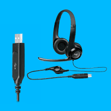 Casque Filaire Logitech H960 USB – Micro Anti-Parasite & Son Stéréo Haute Qualité