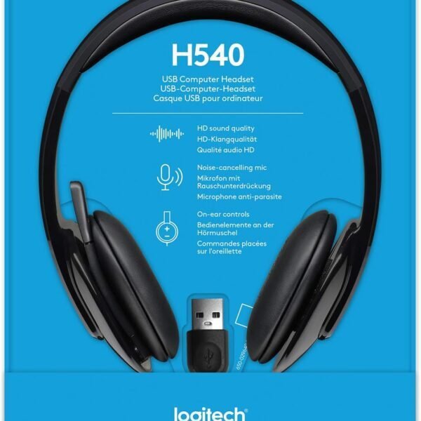 Casque USB Logitech H540 – Micro antibruit & son stéréo haute définition