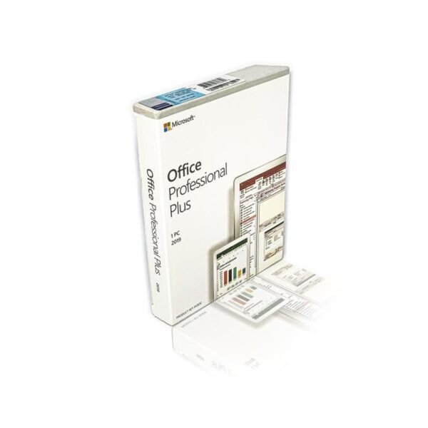 LICENCE Microsoft Office Professionnel Plus 2019 – Carte d’activation 1 PC (sans support USB)