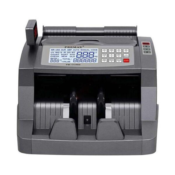 Machine à compter Premax CC90D – Détecteur de Faux Billets Haute Performance