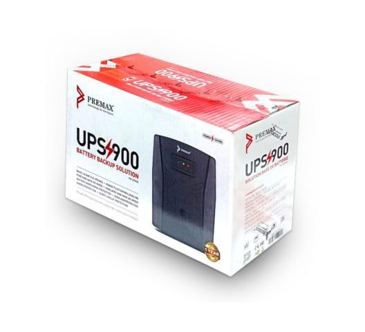 ONDULEUR UPS PREMAX 900VA – Protection Électrique Fiable pour Vos Équipements