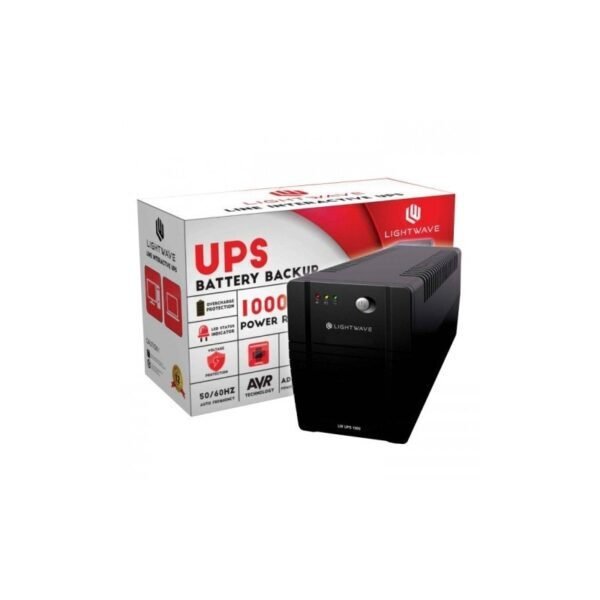 ONDULEUR UPS LIGHTWAVE 3KVA ONLINE – Protection Électrique Haute Performance pour Équipements Sensibles