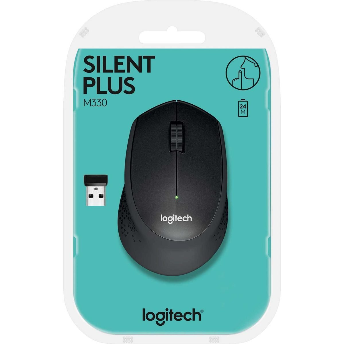 Souris Sans Fil Logitech M330 Silent Plus – Confortable et Silencieuse