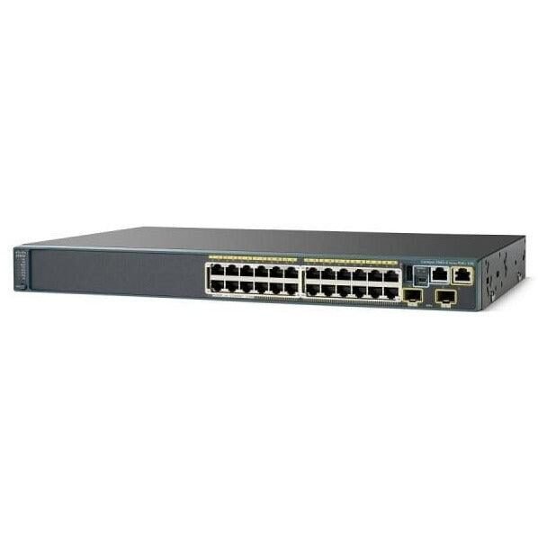 Switch Cisco Catalyst C2960S-24PD-L Manageable 24 Ports Gigabit PoE+ avec Ports SFP/SFP+