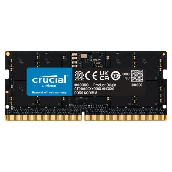 Barrette mémoire Crucial DDR5 Laptop 32 Go 4800 MHz