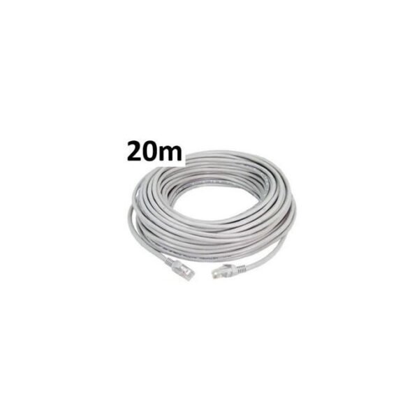 Câble réseau préserti FTP Cat 6 – 20 mètres