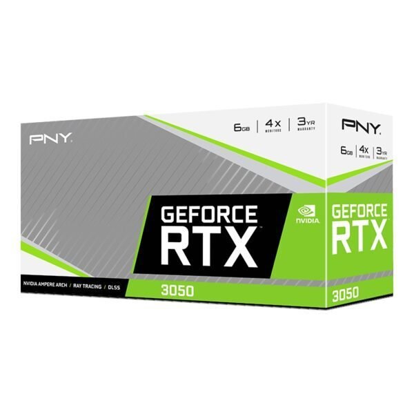 Carte graphique PNY PCI Express 6GB Gaming Card Verto Dual Fan RTX 3050