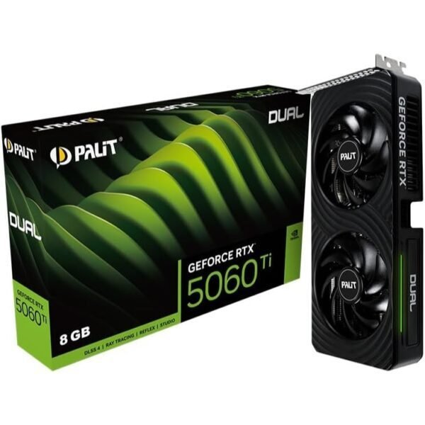 Carte graphique Palit Dual GeForce RTX 5060 8GB DDR7 PCI Express