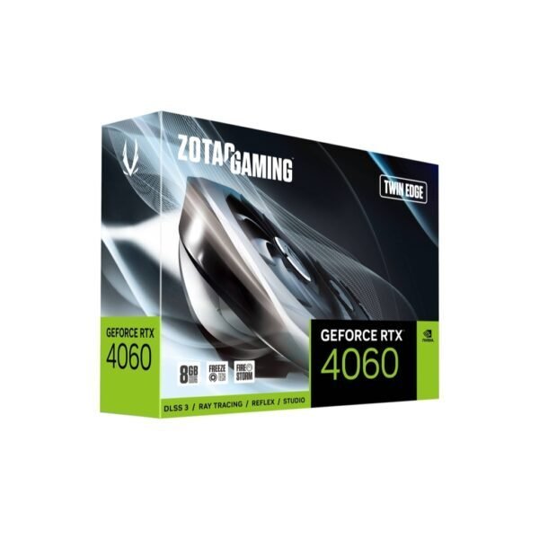 Carte graphique Zotac Gaming GeForce RTX 4060 Twin Edge 8 Go GDDR6 PCI Express 4.0