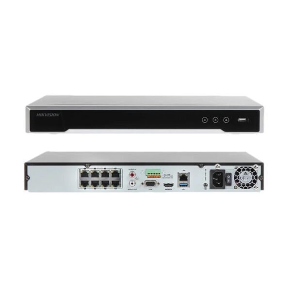 NVR Hikvision DS-7608NI-Q2/8P PoE 4K 8 canaux pour 8 caméras IP