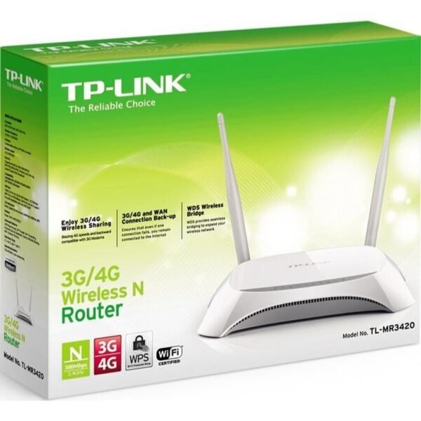 Routeur Wi-Fi TP-Link TL-MR3420 3G/4G N300