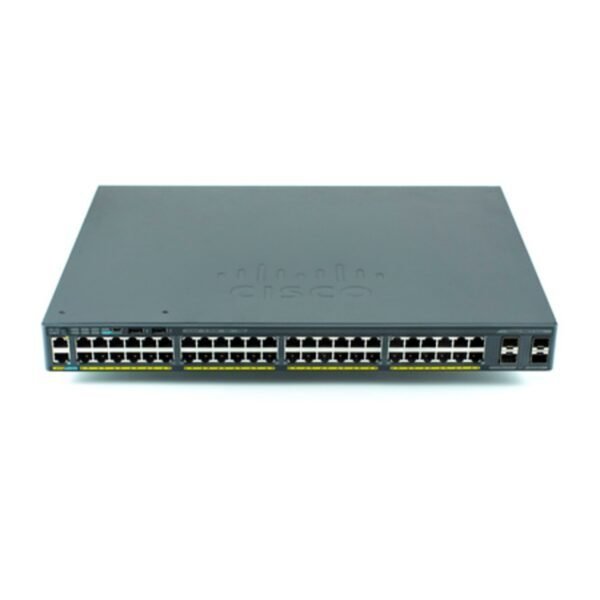 Switch Cisco Catalyst C2960X-48LPS-L Manageable 48 Ports Gigabit PoE+ 370W Refurbished
