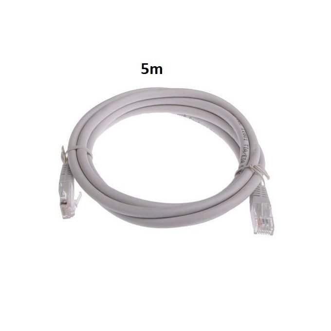 Câble réseau préserti FTP Cat 6 RJ45 – 5 mètres