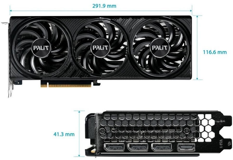 Carte graphique Palit Dual GeForce RTX 5060 Ti 16 Go GDDR7 PCI Express (7506T019T1-GB2061S) – Image 11