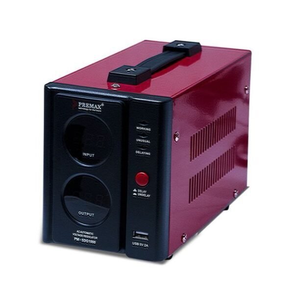 Régulateur de tension automatique (Stabilisateur) Premax PMSDG1000 1000VA